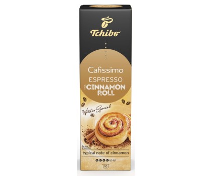 Kawa i herbata TCHIBO Cafissimo Espresso Cinnamon Roll o smaku cynamon 10 szt.
